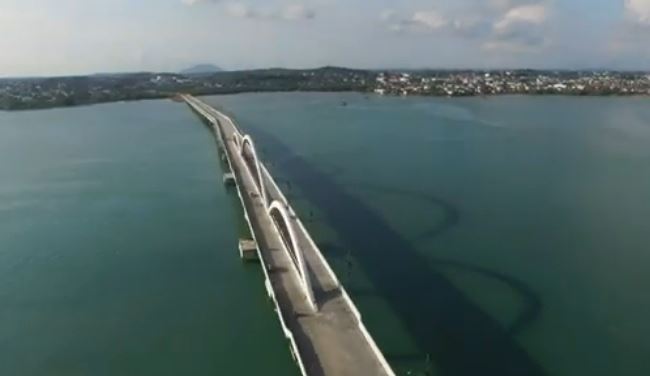 Proyek Jembatan Terpanjang di Sumatera Resmi Dimulai